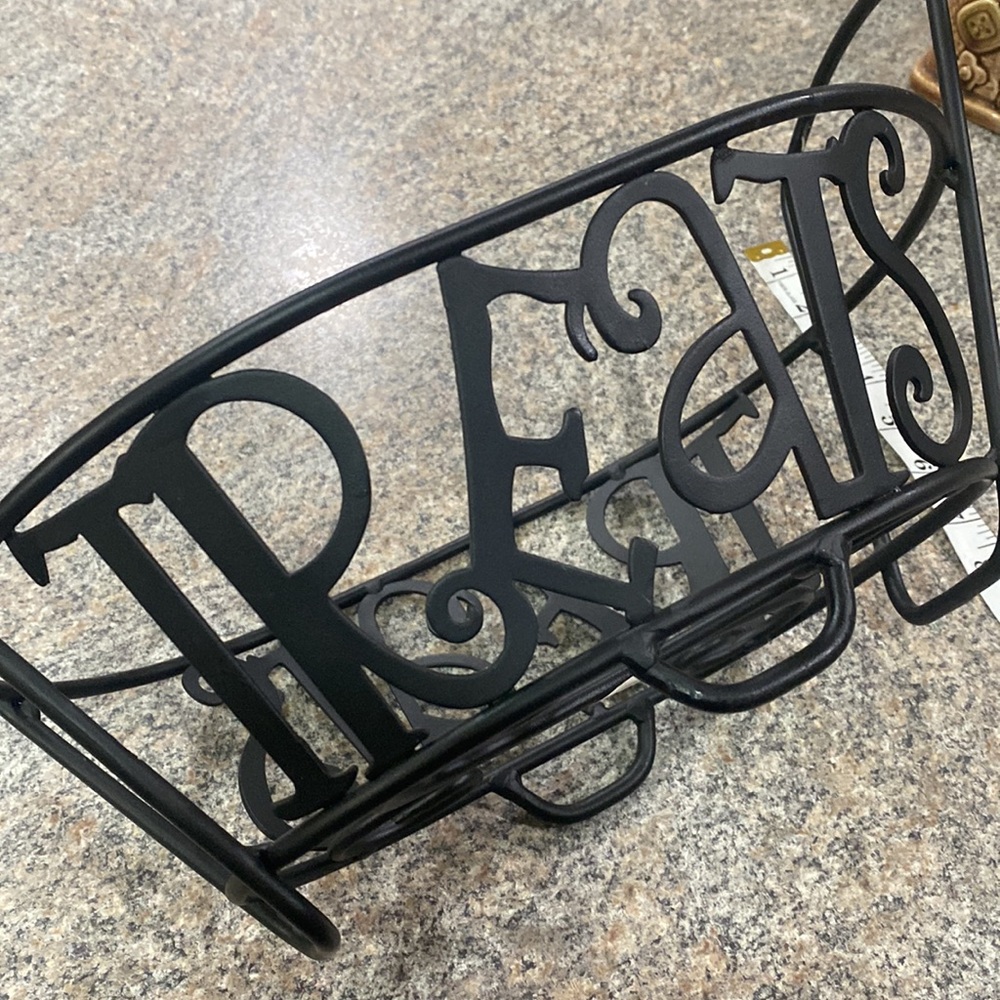 Longaberger wrought Iron treats stand - Picture 7 of 10